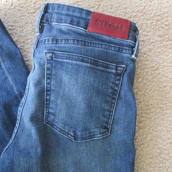 Strom Tio Skinny Ankle Jeans Womens Size 25 Blue Denim Medium Wash Pants Juniors - Picture 2 of 8